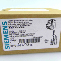 Siemens Leistungsschalter 3RV1021-1FA15 OVP