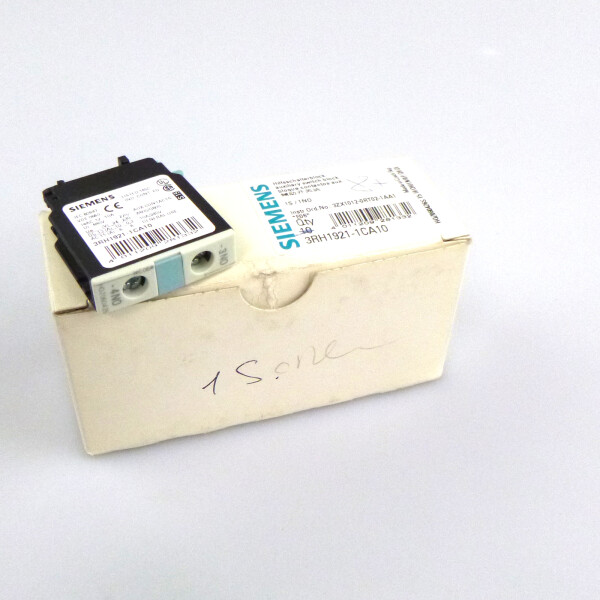Siemens Hilfsschalter 3RH1921-1CA10 (8Stk.) OVP