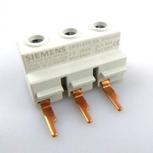 Siemens 3-Phasen-Einspeiseklemme 3RV1915-5A (10Stk) OVP