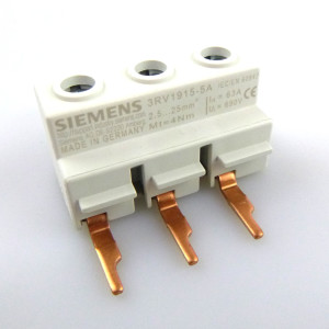 Siemens 3-Phasen-Einspeiseklemme 3RV1915-5A (5Stk) OVP
