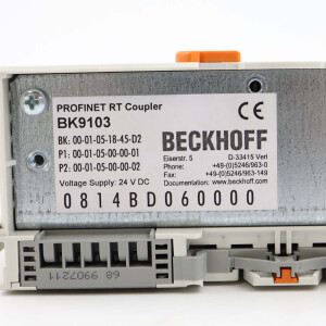 Beckhoff PROFINET-Buskoppler BK9103 OVP