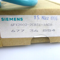 Siemens Signalleitung 6FX2002-2CB31-1AC0 OVP