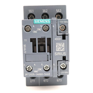 Siemens Leistungsschütz 3RT2025-1AK60-1AA0 OVP