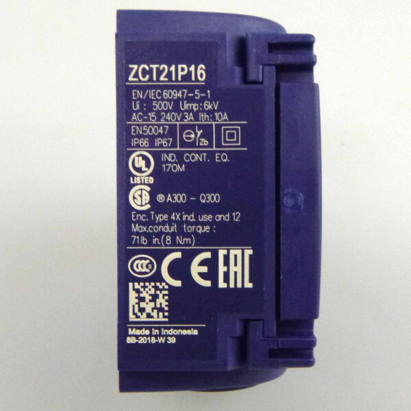 Schneider Electric Positionsschalter XCKT2102P16 021438 OVP