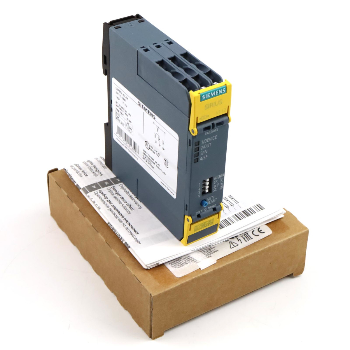 Siemens Sirius Sicherheitsschaltgerät 3SK1112-1BB40 OVP