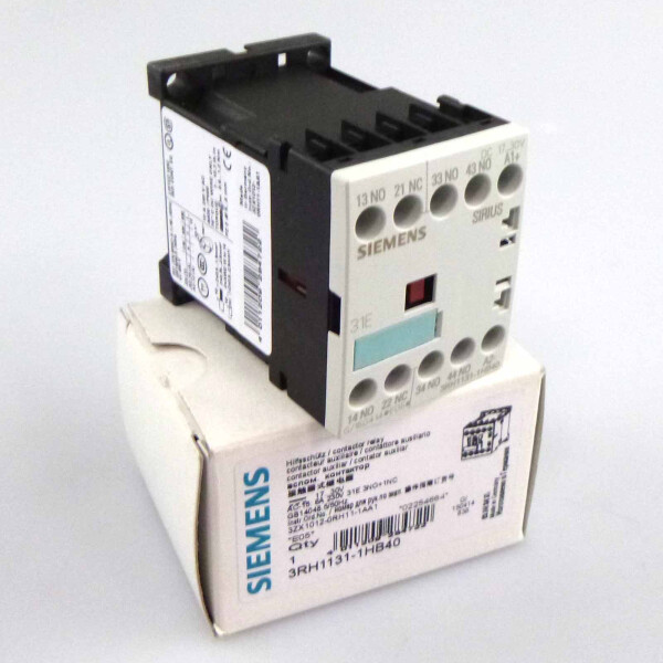Siemens Hilfsschütz 3RH1131-1HB40 OVP