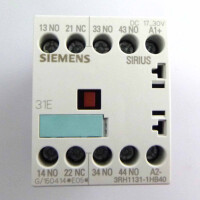 Siemens Hilfsschütz 3RH1131-1HB40 OVP