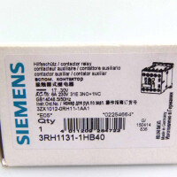 Siemens Hilfsschütz 3RH1131-1HB40 OVP