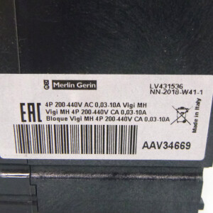 Schneider Electric Leistungsschalter LV431536 4P 200-40V OVP