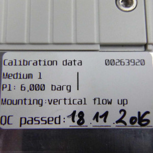 bürkert Massendurchflussregler 8711-1000 N1/h N2 00263920 24VDC NOV