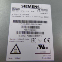 Sinamics Bremswiderstand 6SL3203-0CD21-0AA0 NOV