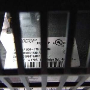 Advanced Energy Thyristor-Leistungssteller THYRO-P 1P 500-170 H-ASM GEB