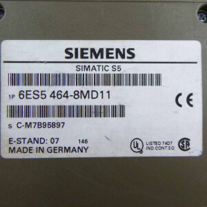 Simatic S5 AI464 6ES5 464-8MD11 NOV