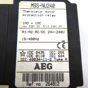AEG Motorschutz-Relais MSS-NU240 264812 GEB