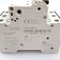 Siemens Leitungsschutzschalter 5SY7 306-7 GEB