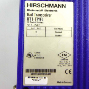 Hirschmann Rail Transceiver RT1-TP/FL GEB