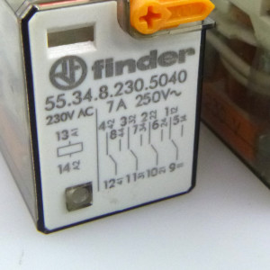 Finder Relais 55.34.8.230.5040 230V (3 Stk.) GEB