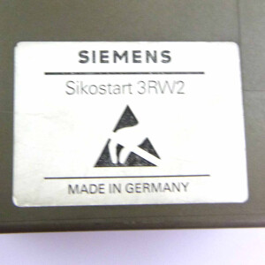 Siemens Sikostart RELAISAUSGABEBAUGRUPPE 3RW2803-1AA00 GEB