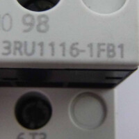 Siemens Überlastrelais 3RU1116-1FB1 GEB