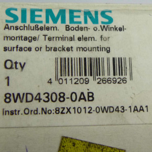 Siemens Anschlusselement 8WD4 308-0AB OVP