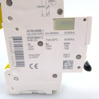 Schneider Electric Miniatur-Leitungsschalter A9F04110 iC60N C10A GEB