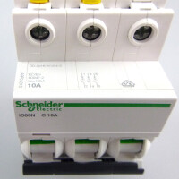 Schneider Electric Leitungsschutzschalter A9F04310 iC60N C10A GEB