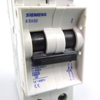 Siemens Leitungsschutzschalter 5SX5 210-7 NOV