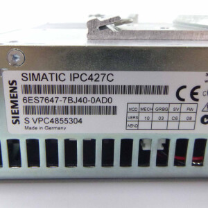 Simatic Microbox PC IPC427C 6ES7647-7BJ40-0AD0 GEB