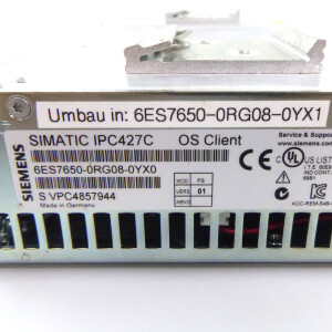 Simatic PCS7 OS Client IPC427C 6ES7650-0RG08-0YX1 GEB