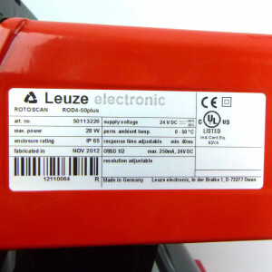 Leuze Laserscanner Rotoscan ROD4-50plus 50113226 OVP