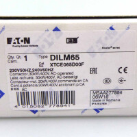 Eaton Leistungsschütz DILM65 277894 230V 50Hz/240V 60Hz OVP