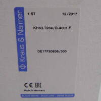 Kraus&Naimer Hauptschalter KH63.T204/D-A001.E OVP