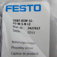 Festo Näherungsschalter SDBT-BSW-1L-ZU-W-5-N-LE 2427617 OVP
