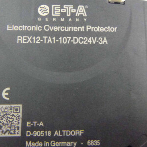 E-T-A Elektronischer Sicherungsautomat REX12-TA1-107-DC24V-3A NOV