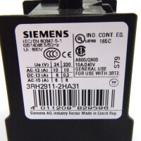 Siemens Hilfsschalterblock 3RH2911-2HA31 NOV
