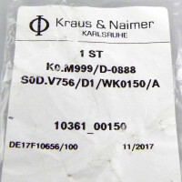 Kraus&Naimer Schlosseinrichtung K0.M999/D-0888 S0D.V756/D1/WK0150/A OVP