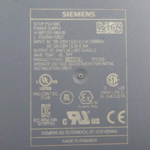 SITOP PSU100C 6EP1331-5BA10 GEB