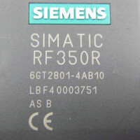 Simatic RF300 Reader RF350R 6GT2801-4AB10 GEB