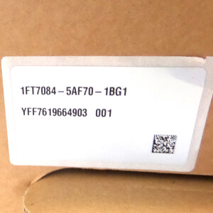 Siemens Synchronservomotor 1FT7084-5AF70-1BG1 OVP