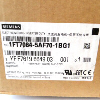 Siemens Synchronservomotor 1FT7084-5AF70-1BG1 OVP