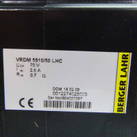 BERGER LAHR Schrittmotor VRDM 5910/50 LHC 0012274025000 OVP
