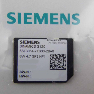 Siemens Speicherkarte/Lizenz Sinamics G120 6SL3054-7TB00-2BA0 NOV