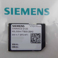 Siemens Speicherkarte/Lizenz Sinamics G120 6SL3054-7TB00-2BA0 NOV