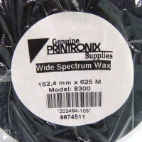 Printronix Farbband Wax Ribbon 8300 203484-105 152.4mm/625M Schwarz OVP