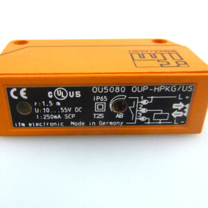 ifm Reflexionslichtschranke OU5080 OUP-HPKG/US-100-DPO GEB