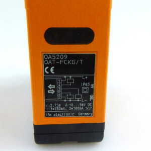 ifm electronic Reflexlichttaster OAT-FCKG/T OA5209 NOV