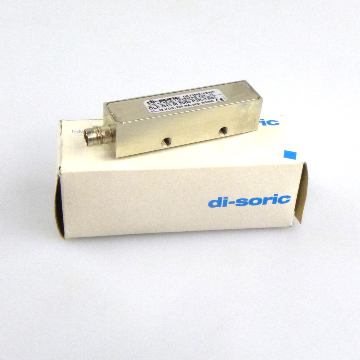 di-soric Laser-Einweglichtschranke OLE Q15 M 2000 P3K-TSSL O