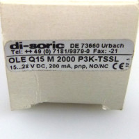 di-soric Laser-Einweglichtschranke OLE Q15 M 2000 P3K-TSSL OVP