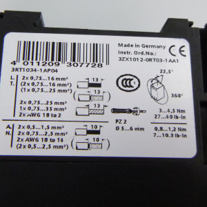Siemens Schütz 3RT1034-1AP04 230V/50Hz NOV