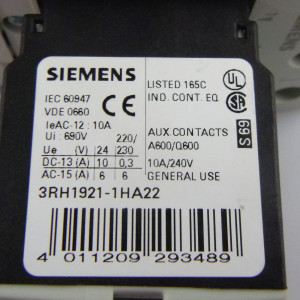 Siemens Schütz 3RT1034-1AP04 230V/50Hz NOV